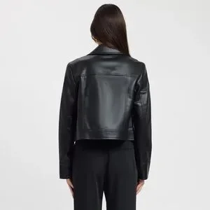 Kookai Jackets Coats Kookai Phoenix Staple Faux Leather